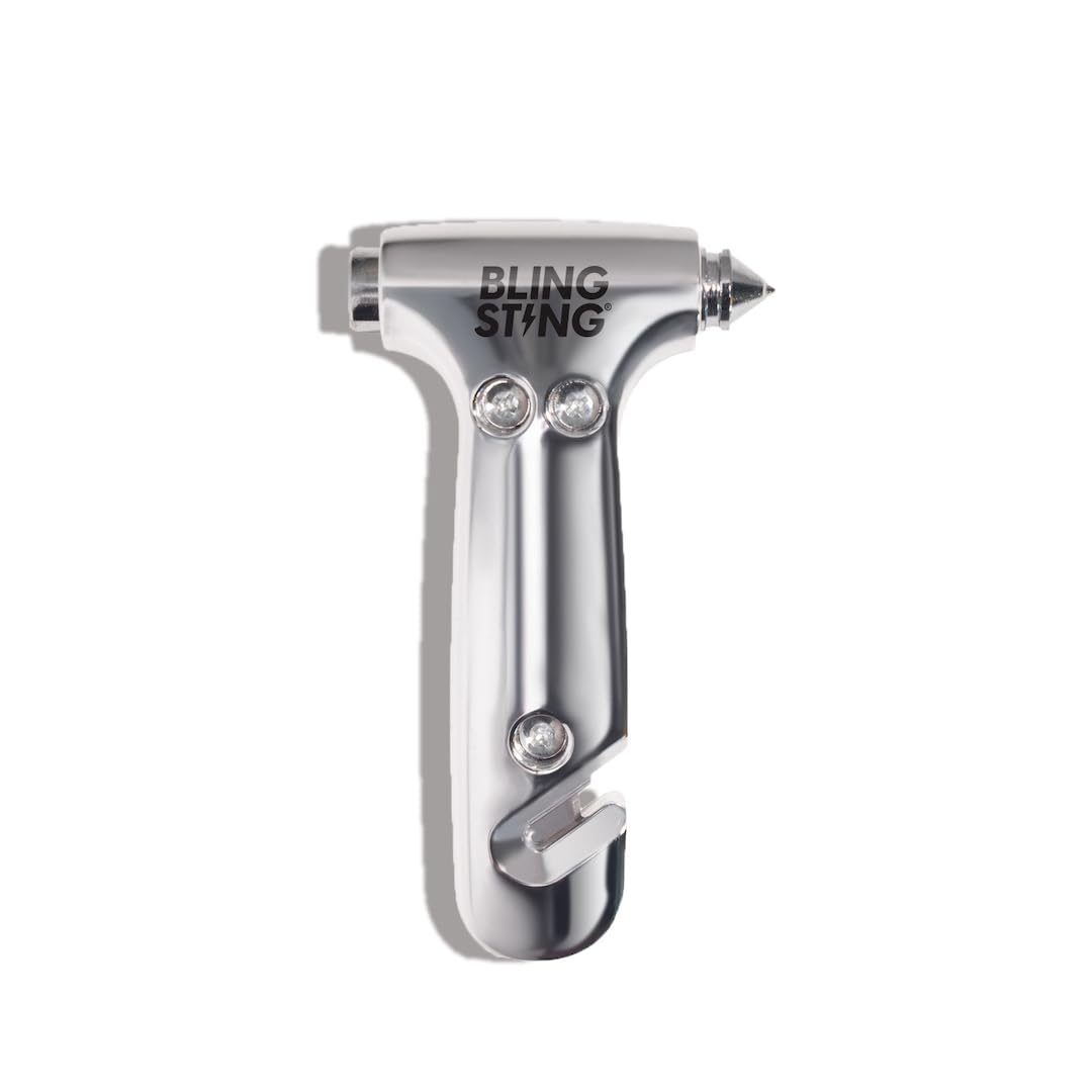 BLINGSTING safety hammer front view showing compact design and quick access