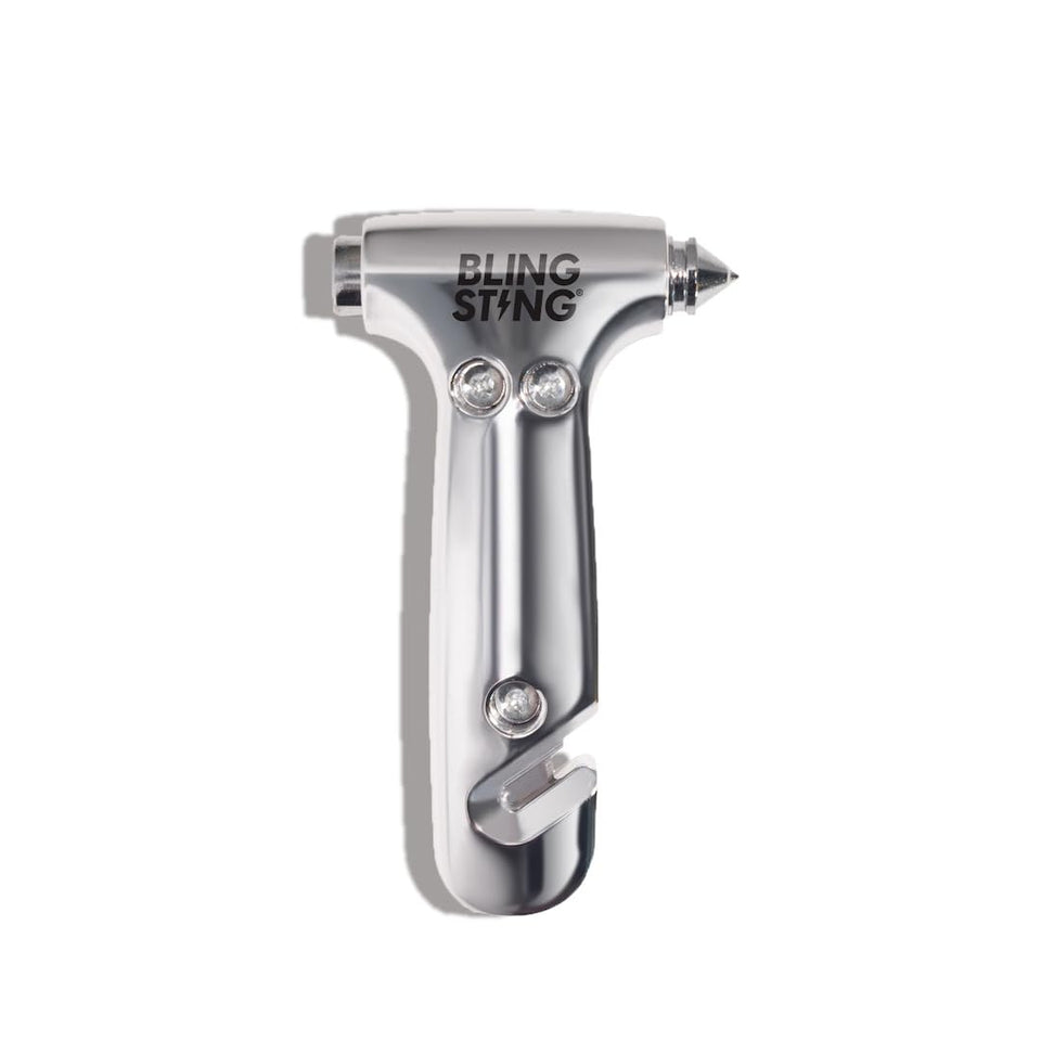 BLINGSTING safety hammer front view showing compact design and quick access