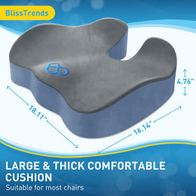 BlissTrends velvet cover zipper detail for easy removal and machine washing