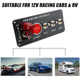 BLLYOGU mounted in a race car console for ergonomic quick-start access