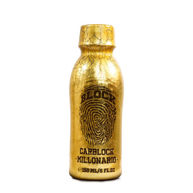 BLOCK CARBLOCK MILLONARIO front bottle view showing premium packaging and scent clarity
