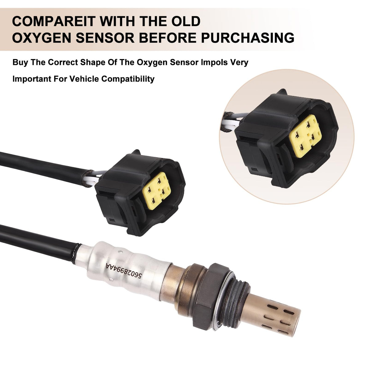 BLPextrm sensor installed under hood, shows correct placement benefit