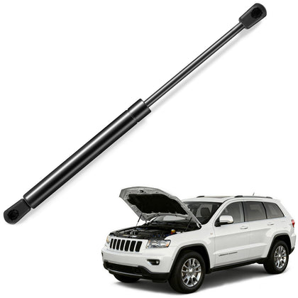 Blshwez branded front hood strut in protective packaging showing safe delivery benefit