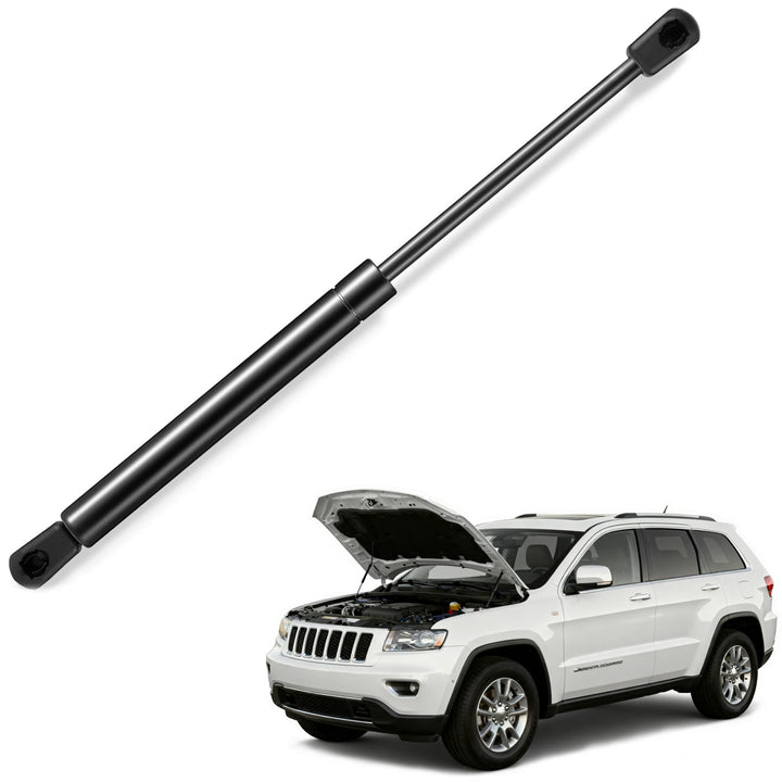 Blshwez branded front hood strut in protective packaging showing safe delivery benefit