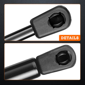 Blshwez strut next to ruler showing exact length and OEM-compatible dimensions