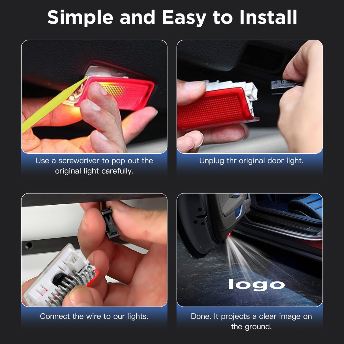 Blshwez side profile with OEM connector for plug-and-play installation