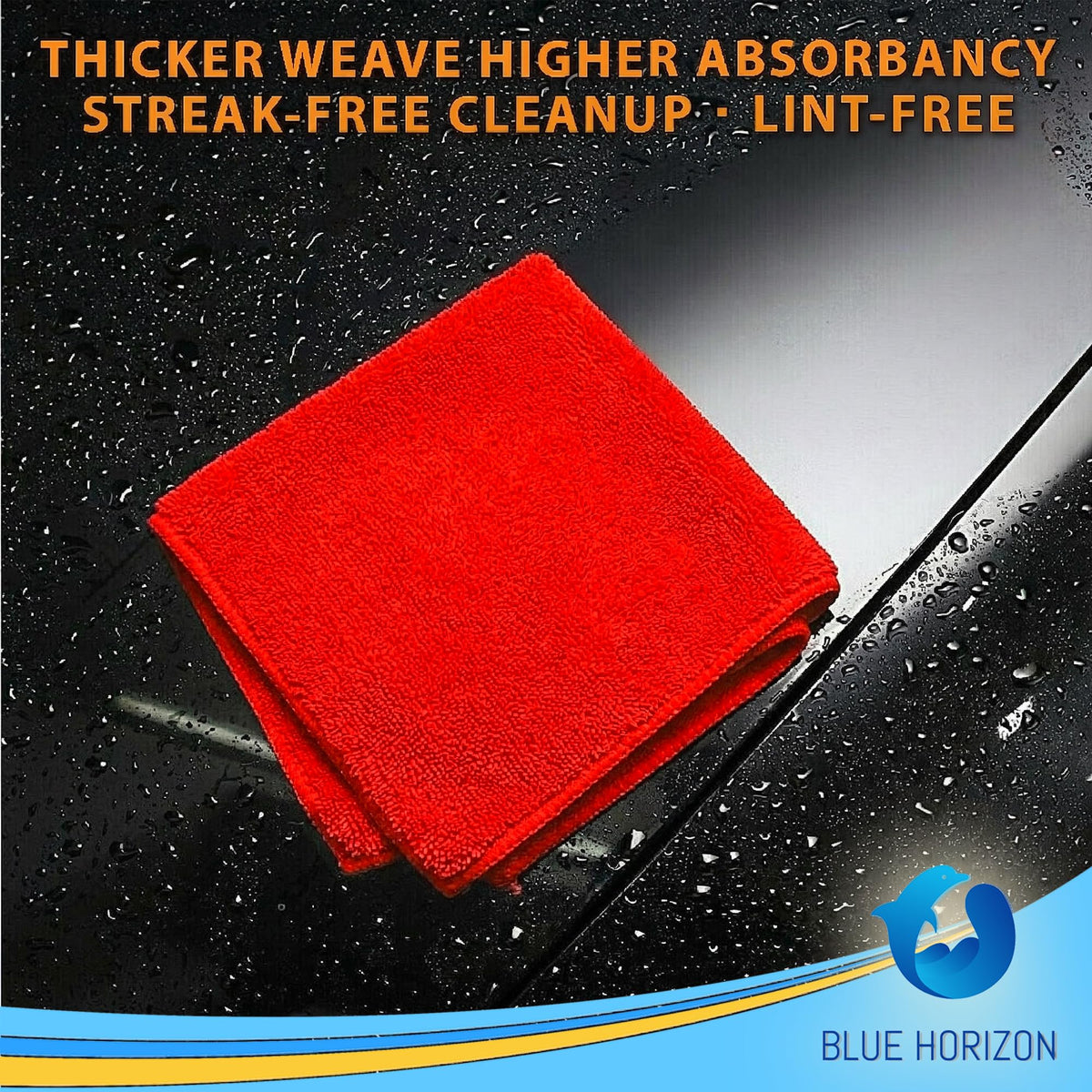 Blue Horizon towels in washing machine showing easy laundering