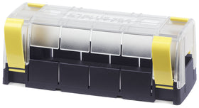 Blue Sea Systems 2719 installed on MaxiBus showing compact, organized wiring benefit