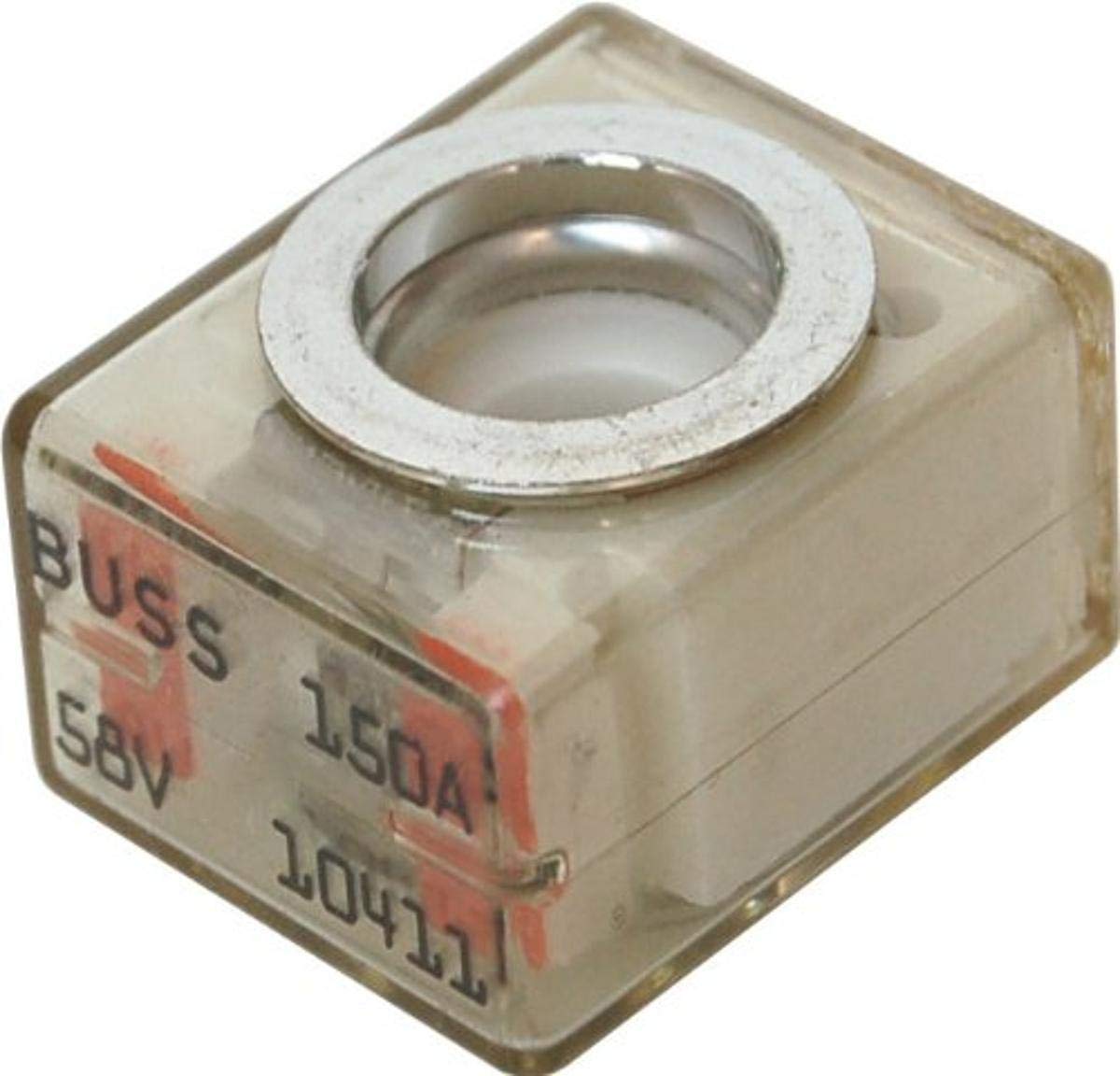 Blue Sea Systems 5185 front view showing fuse body and terminal, clear safety benefit