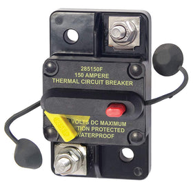 Blue Sea Systems 7189 front view showing lever and face-mounted studs for easy installation and quick status check