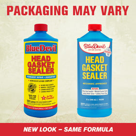 BlueDevil Products pouring sealer close-up showing smooth flow and easy application