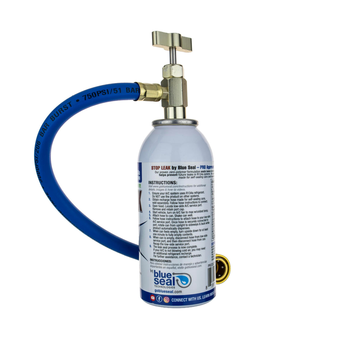 blueseal formula pouring demonstration showing particulate-free texture to protect system benefit