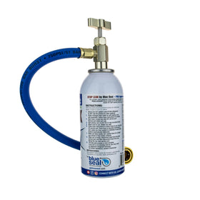 blueseal formula pouring demonstration showing particulate-free texture to protect system benefit