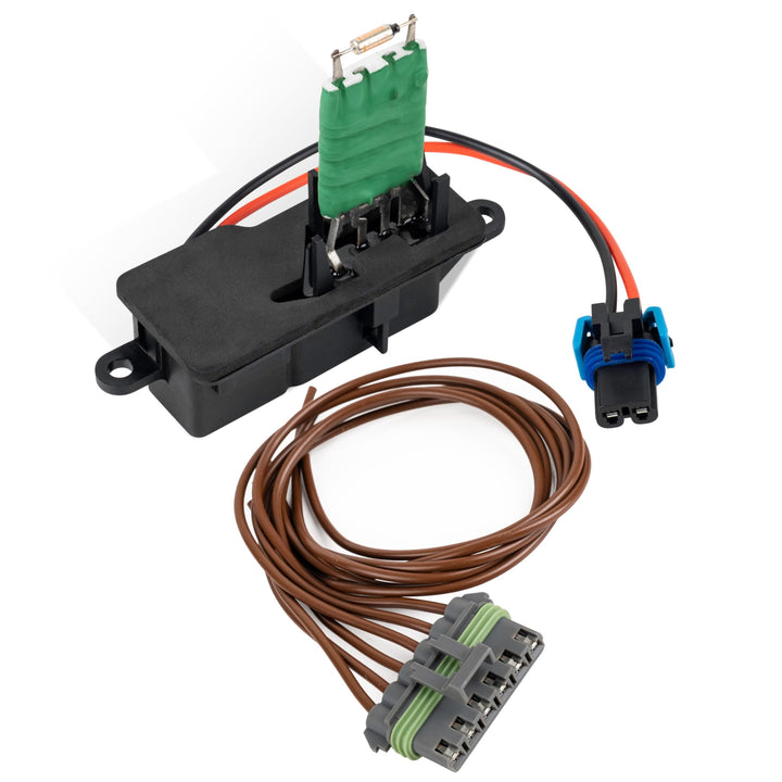 BlueStars front view of resistor packaging showing fit and part benefits