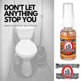 Blunteffects close-up nozzle and label highlighting concentrated formula