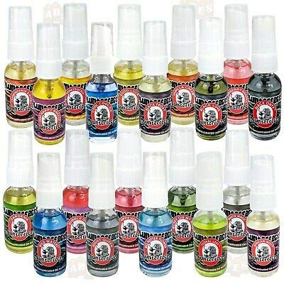 Blunteffects front packaging showing ten concentrated air freshener bottles for portable freshness