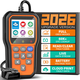 BluSon YM319 front view showing compact diagnostic housing and controls for fast use