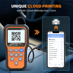 BluSon YM319 live data graph on screen capturing sensor trends to diagnose issues