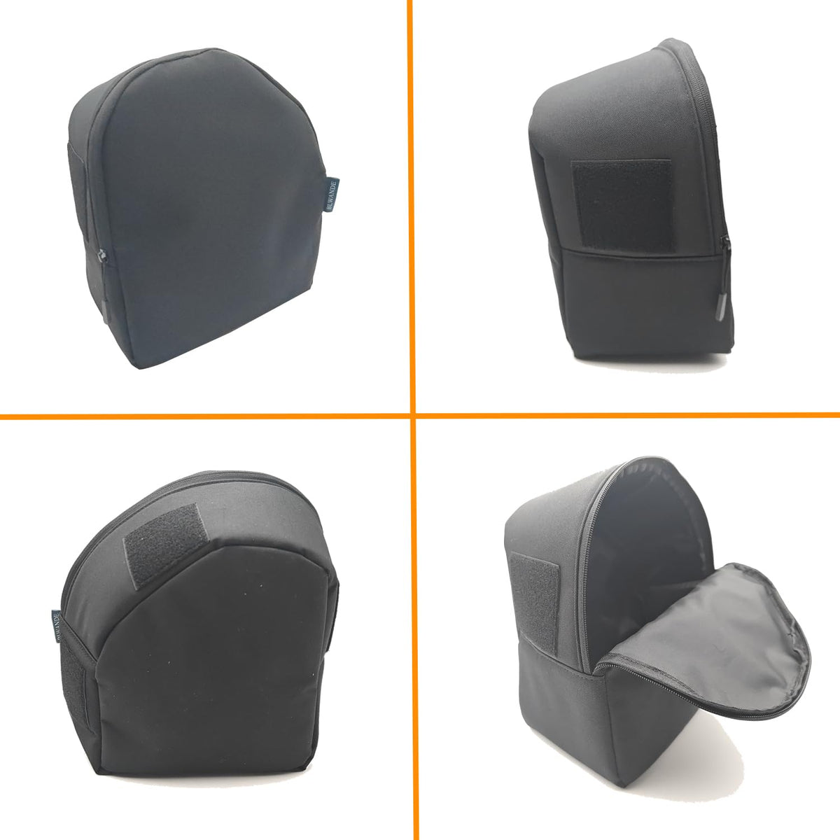 BLWANDE size comparison with hand showing compact, efficient storage benefit