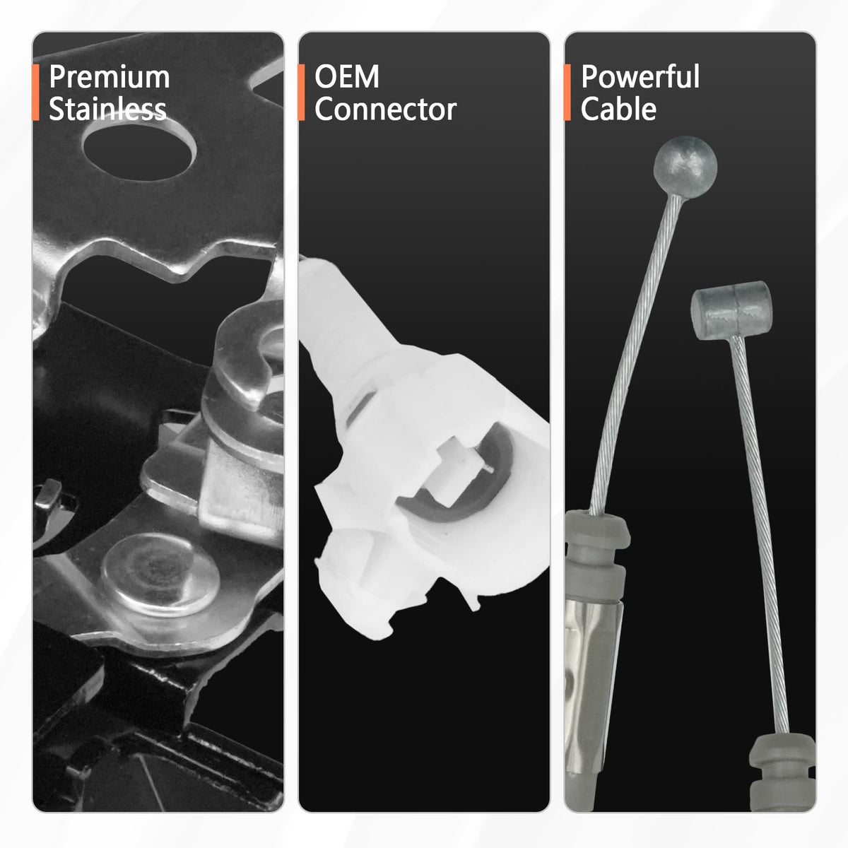 Blycorul connector and wiring detail proving easy plug-and-play benefit
