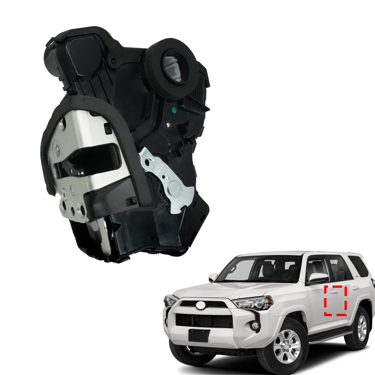 Blycorul driver-side front actuator front view shows precise fit and reliable replacement