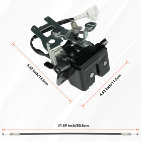 Blycorul actuator next to ruler illustrating compact size and fit benefit