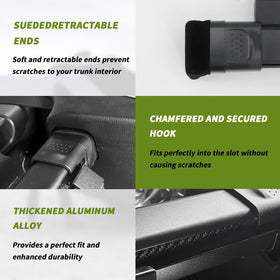 Blycorul aluminum crossbar detail highlighting durability and load support