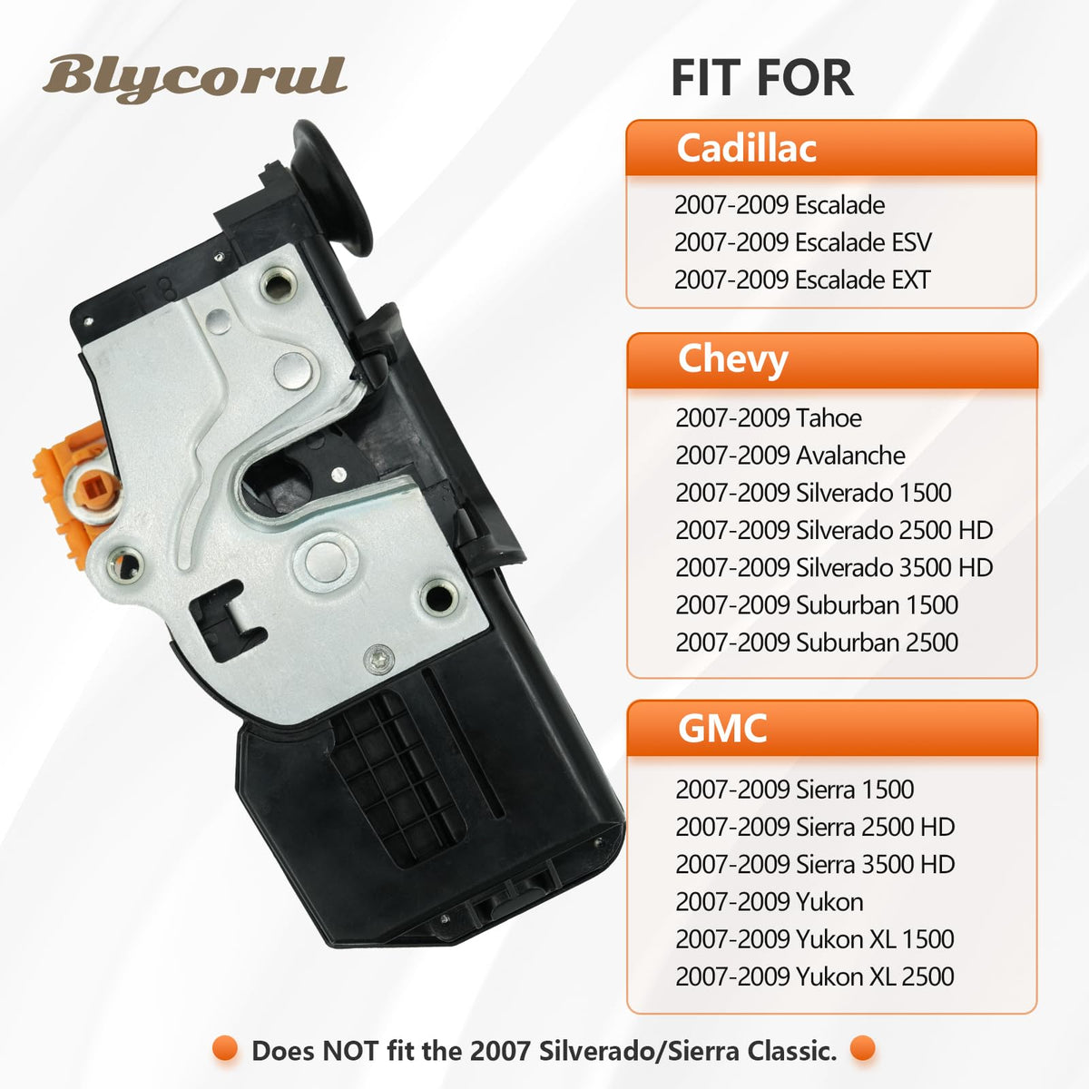 Blycorul close-up electrical connector showing plug-and-play compatibility benefit