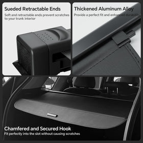 Blycorul aluminum crossbar close-up highlighting strength and durable construction