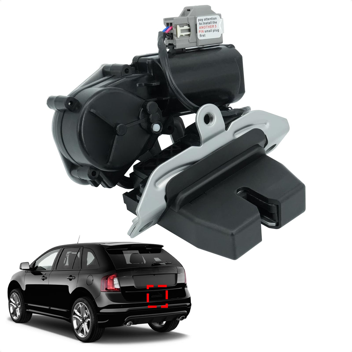 Blycorul front latch assembly showing robust steel construction and reliable fit
