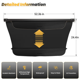 blycorul handle and support rod showing easy grip and cargo stability