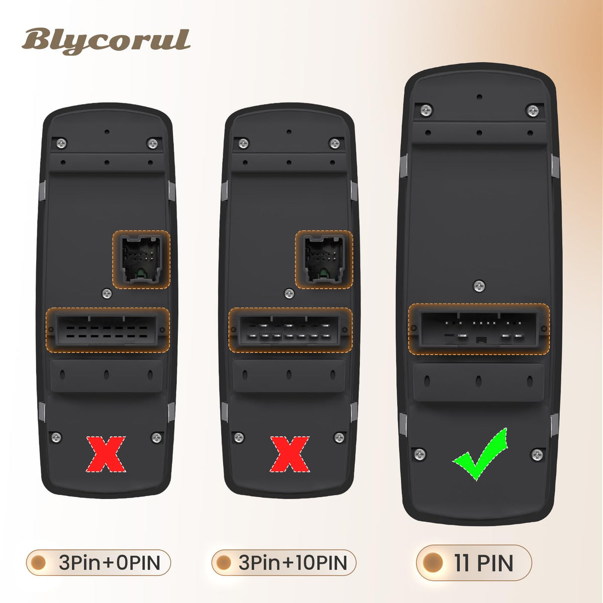 Blycorul installed in driver door demonstrating easy direct-fit replacement