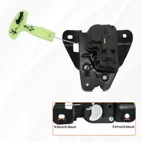 blycorul installed in trunk opening showing restored electronic release convenience