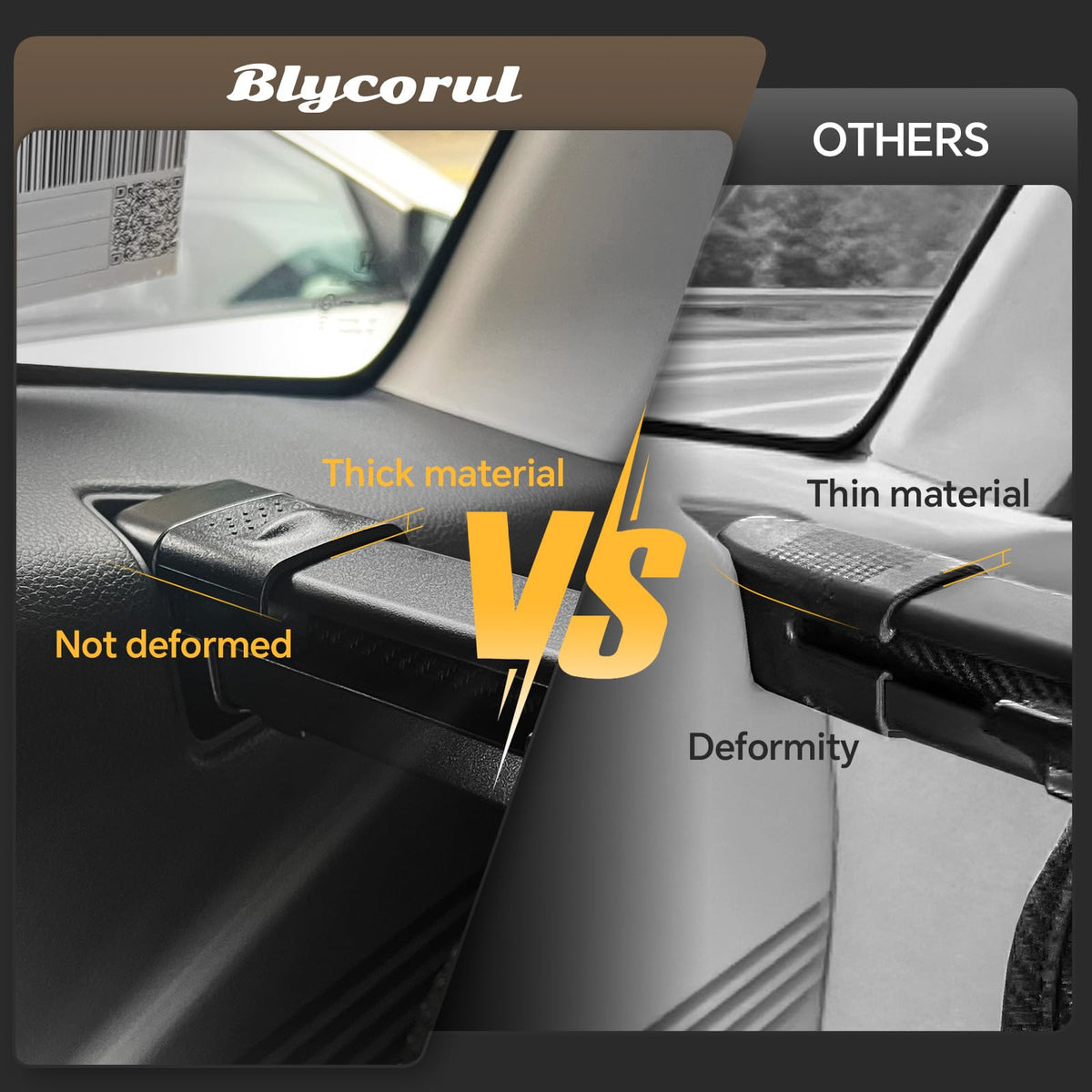 blycorul installed retracted view showcasing seamless OEM fit