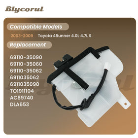 Blycorul latch actuator mounting points close-up for easy bolt alignment