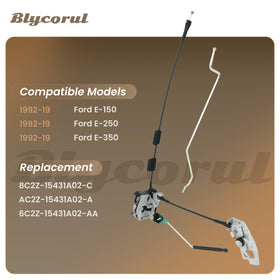 Blycorul close-up of latch texture and finish for corrosion resistance