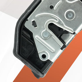 Blycorul actuator installed on BMW passenger door demonstrating restored locking benefit