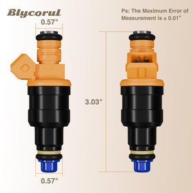 Blycorul branded packaging and label showing included part numbers for verification