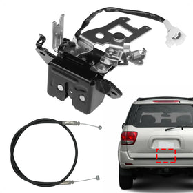 Blycorul rear trunk actuator front view showing fit and alignment benefit