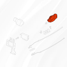 Blycorul size scale comparison showing compact actuator for accurate fitment