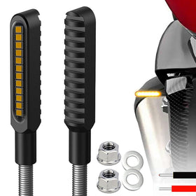 BlyilyB size and wiring detail showing black, red, yellow wires and easy-install advantage