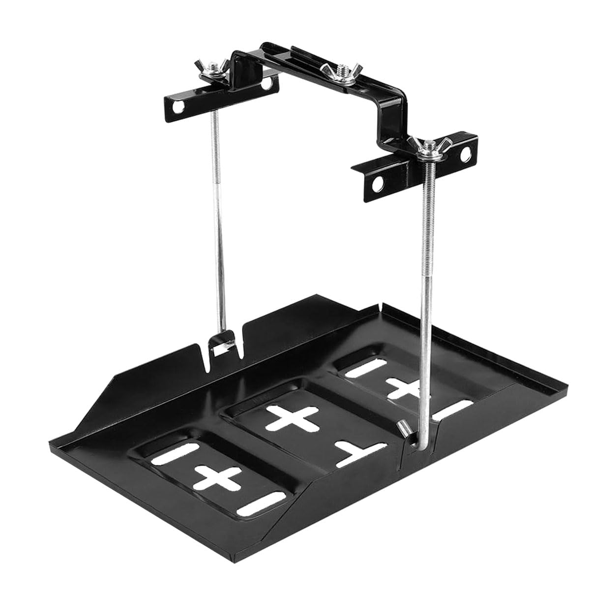BMIROAMDFE front tray view showing full metal construction and secure fit