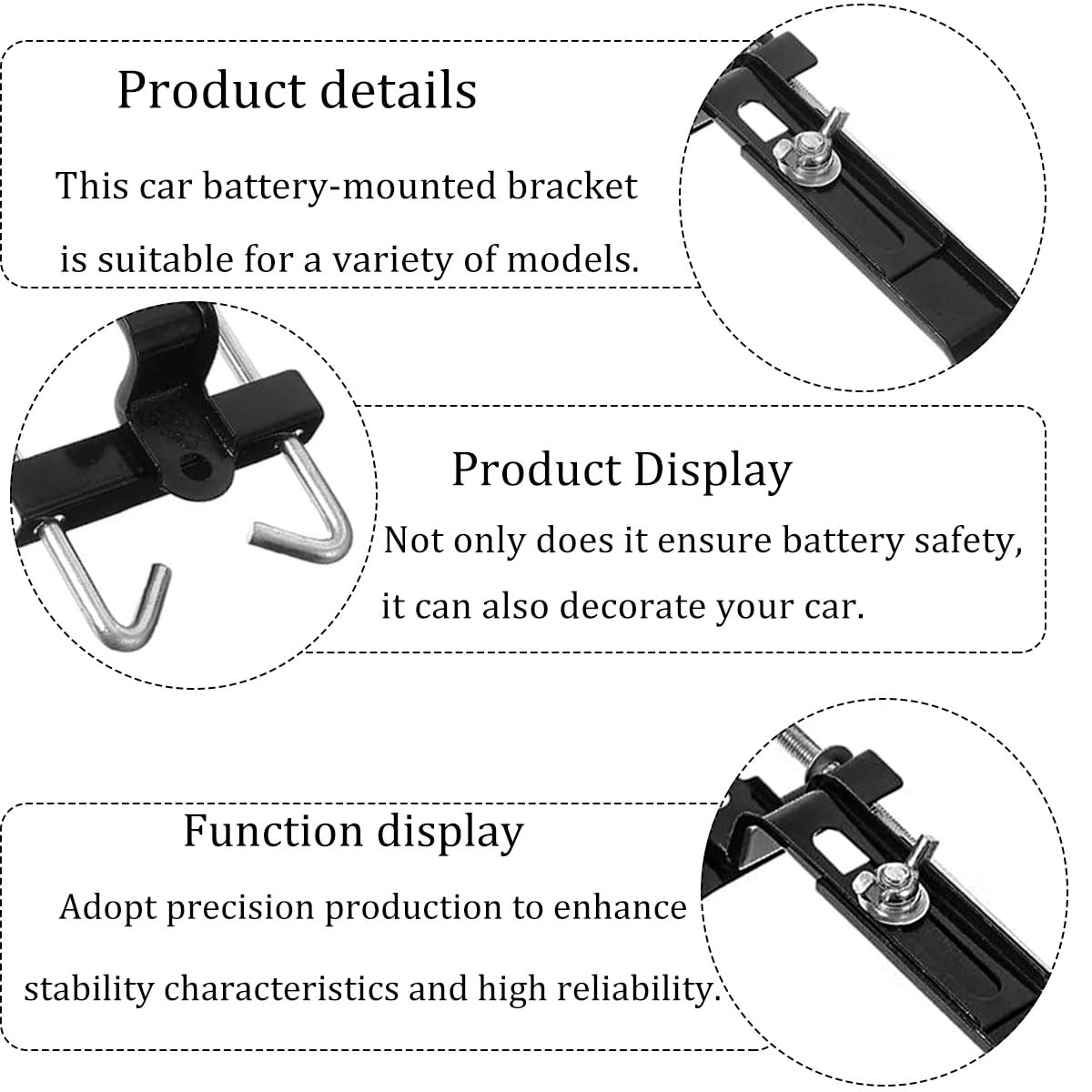 BMIROAMDFE tray next to ruler showing size and fit for batteries