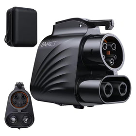 BMKCT front view of adapter showing connector and durable housing for reliable charging