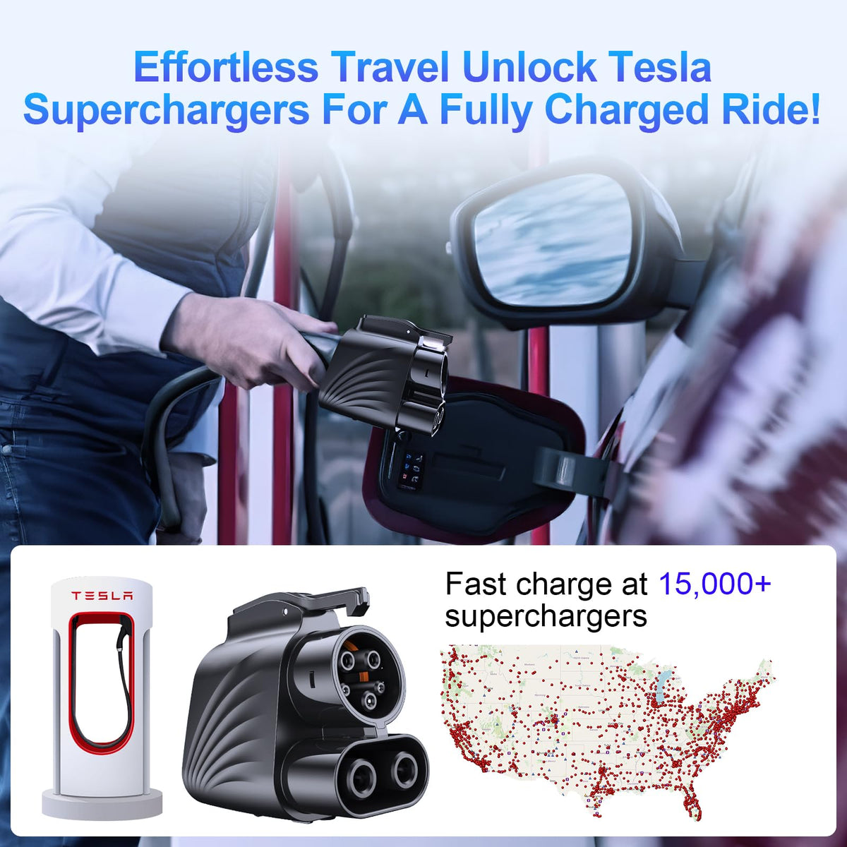 BMKCT adapter held in hand showing portable 1.33 lb size for easy travel convenience