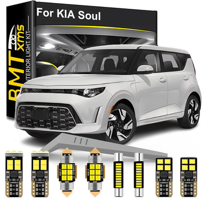 BMT xms front map light showing bright white 6000K illumination benefit