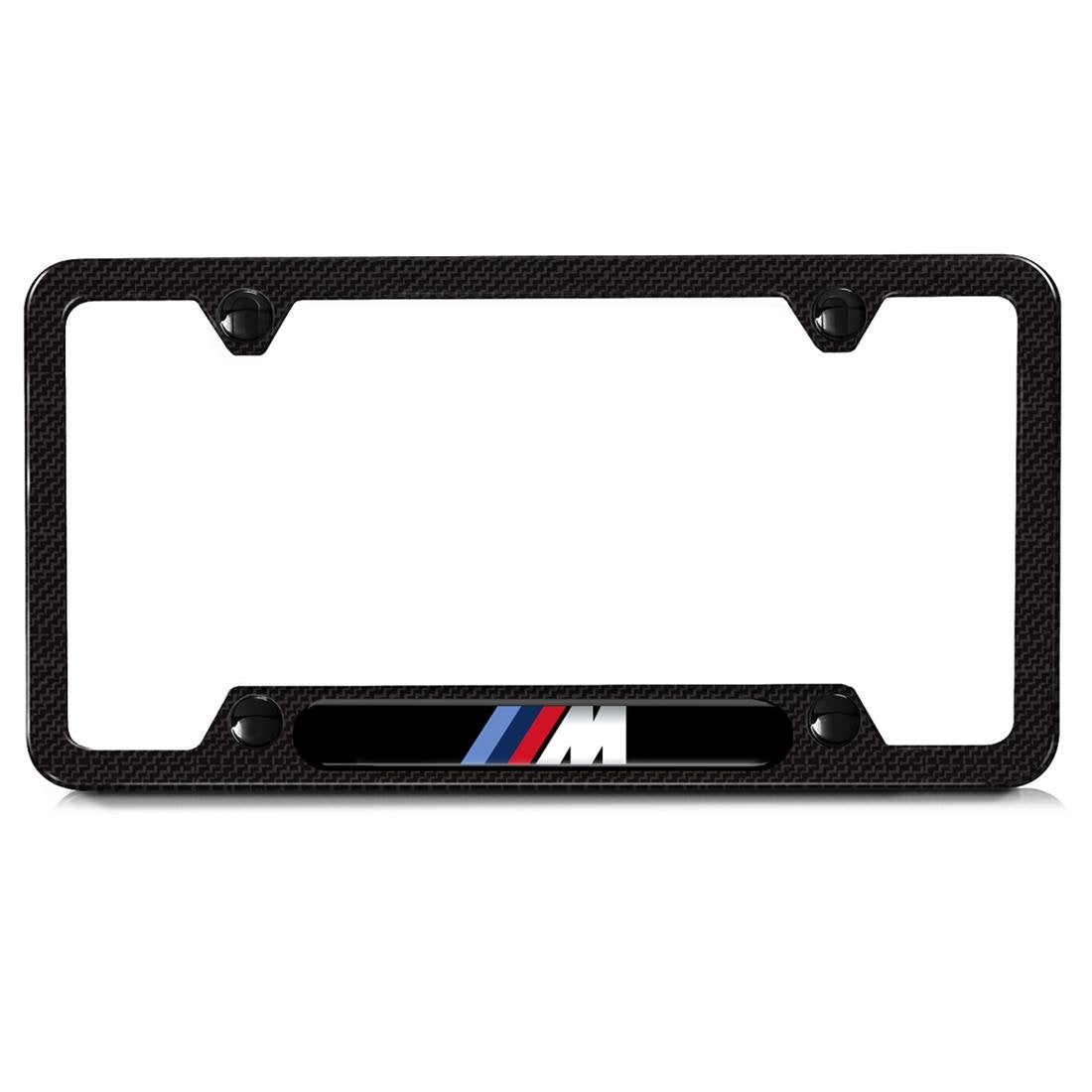 BMW carbon fiber frame front view showing sleek M Performance styling and precise fit