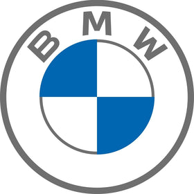 BMW emblem installed on trunk demonstrating perfect alignment benefit
