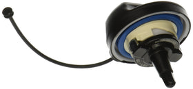 BMW fuel filler cap close-up of rubber seal highlighting durable sealing
