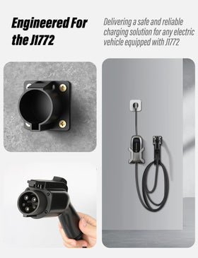 BMZX J-hook organizing cable to prevent tangles and extend life
